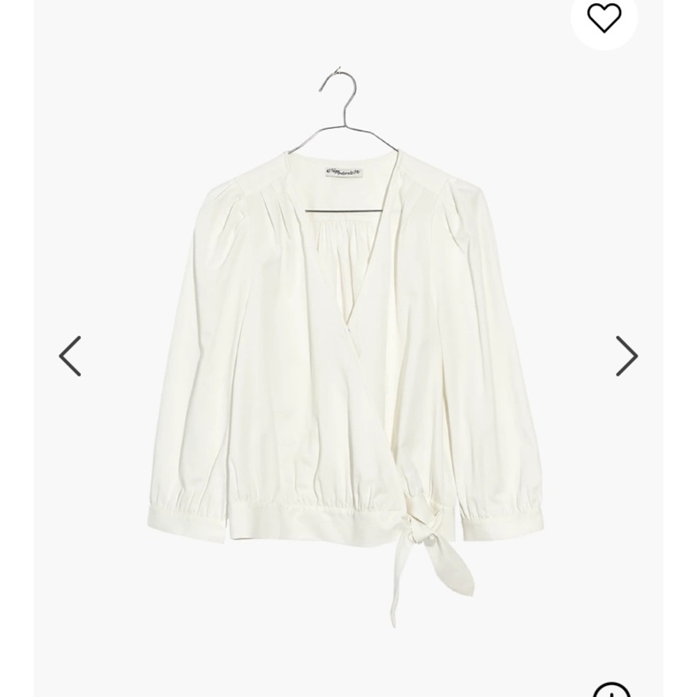 Madewell Wrap Top